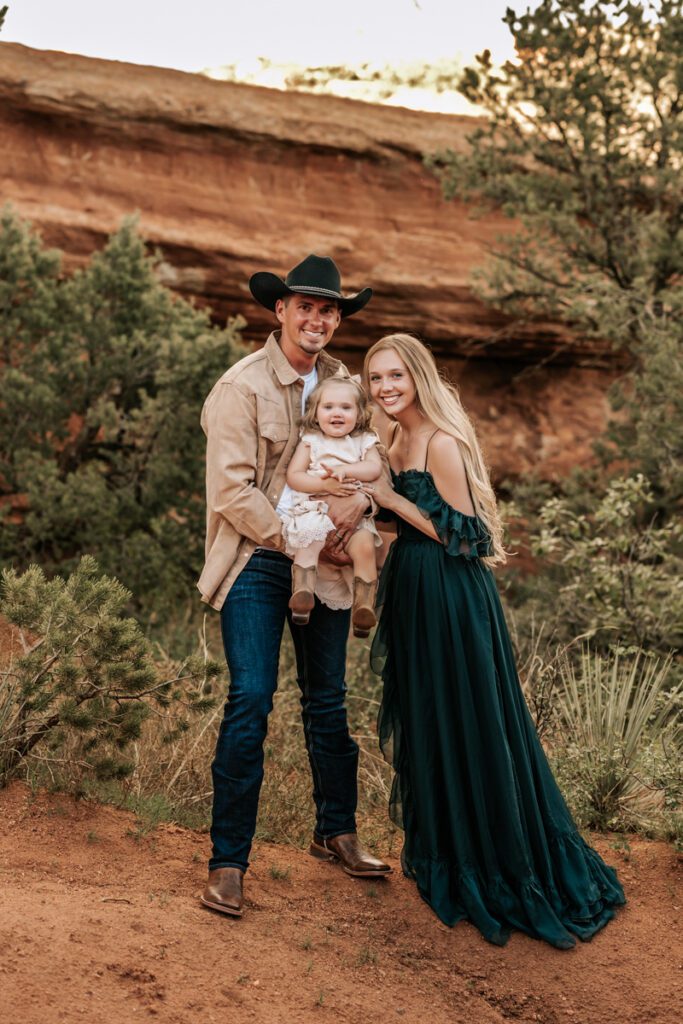 Family session at Garden of the Gods